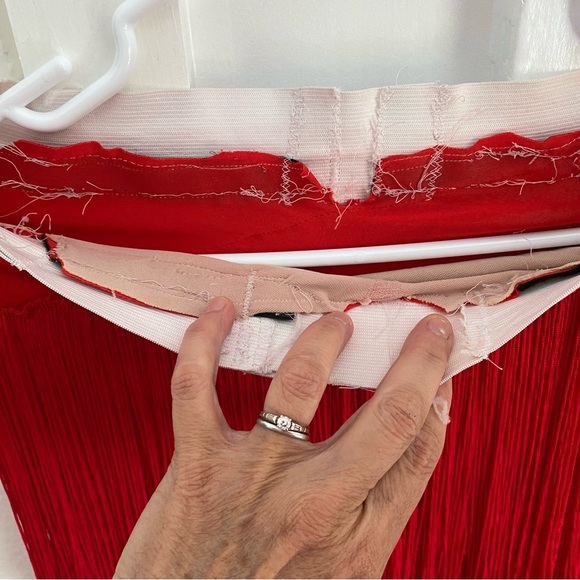 Costume Piece-Flapper type skin tight stretch skirt for under a longer piece. - Picture 6 of 7